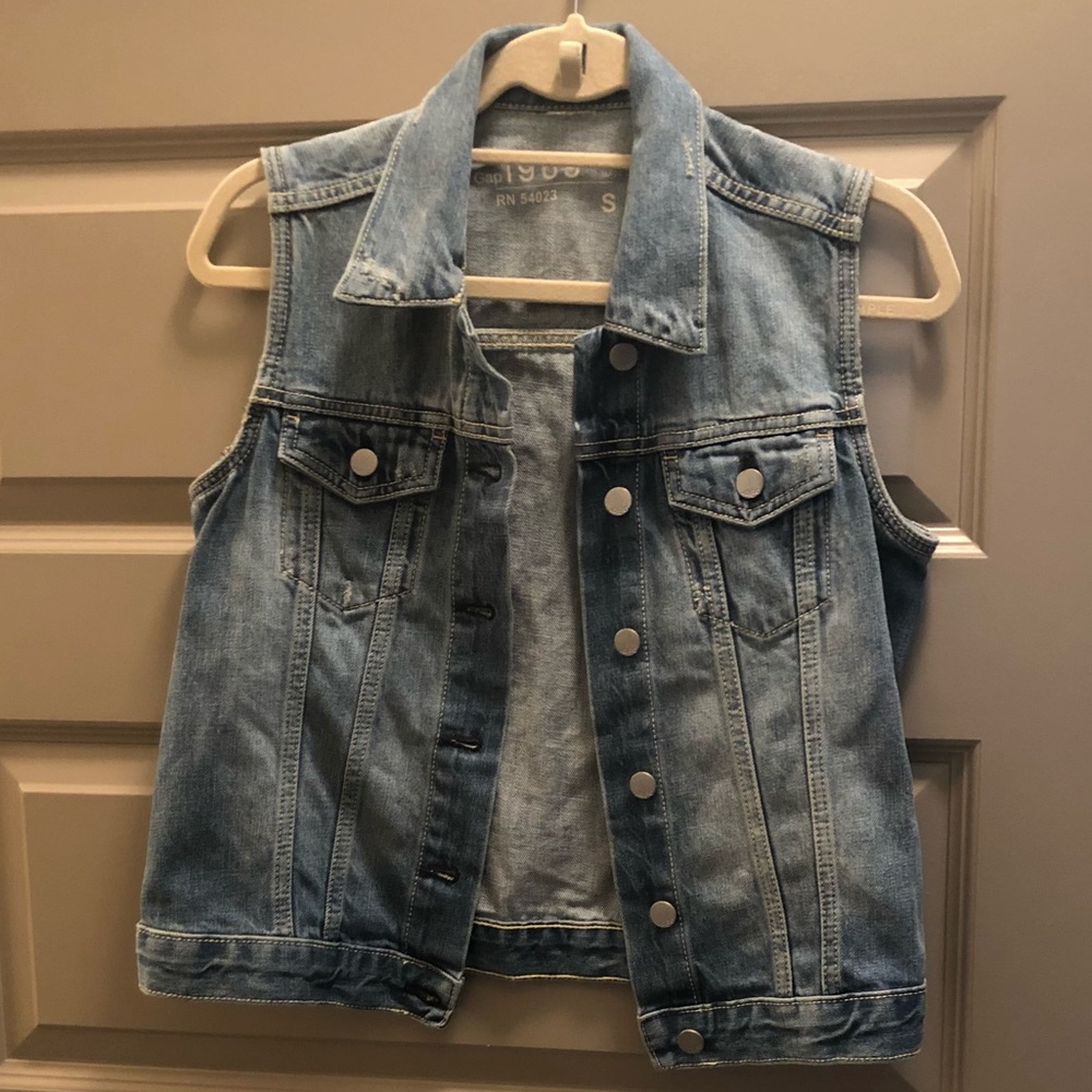 Denim vest